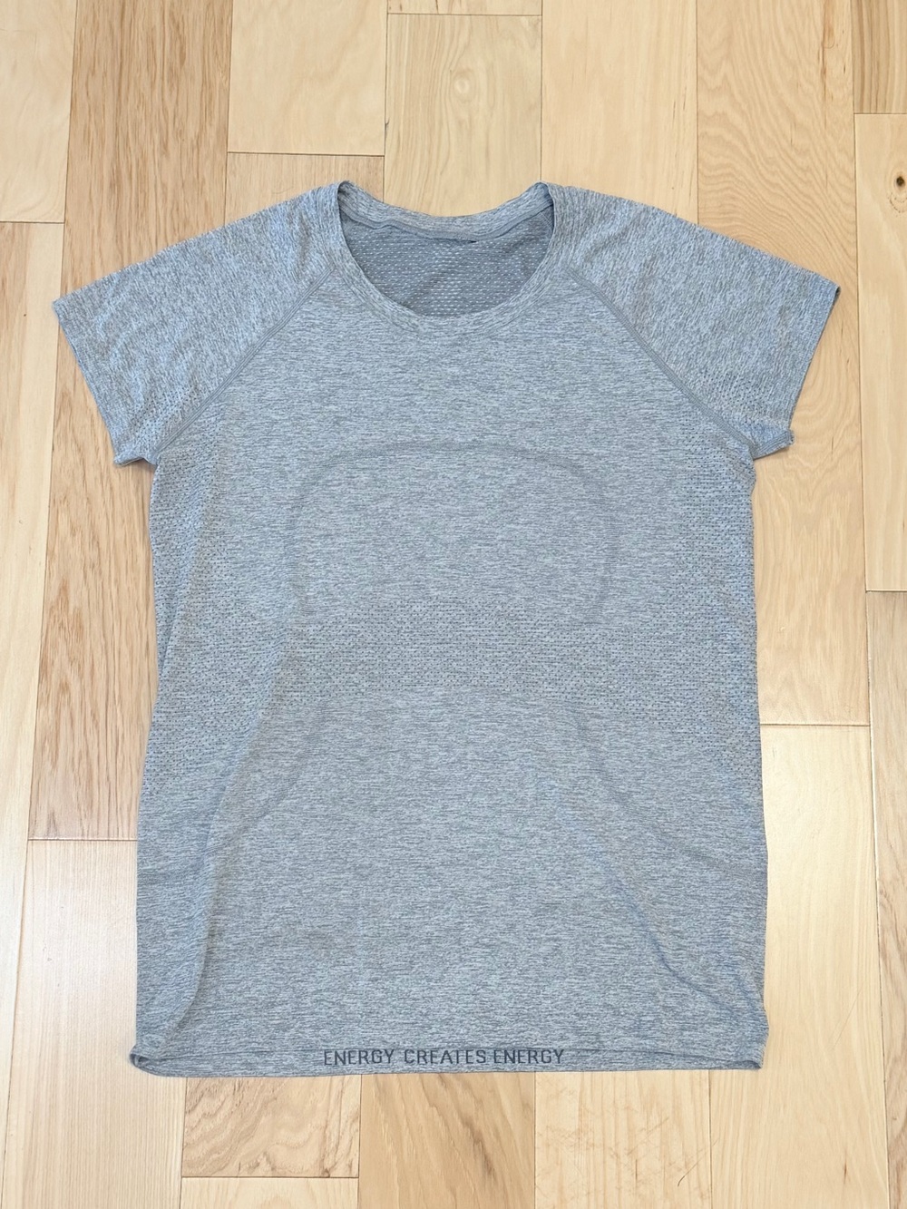 lululemon athletica Gray Short Sleeve Athletic Tee